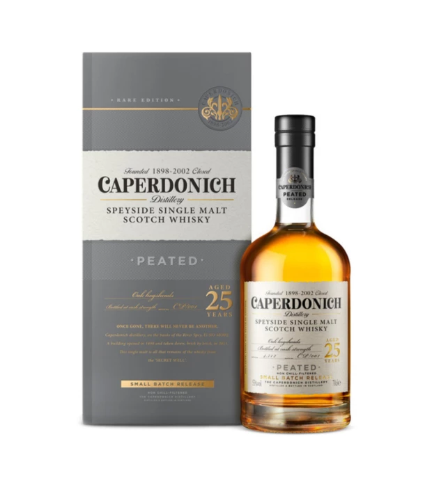 Віскі односолодовий Caperdonich Peated 25 років у коробці 0,7л 58,1%