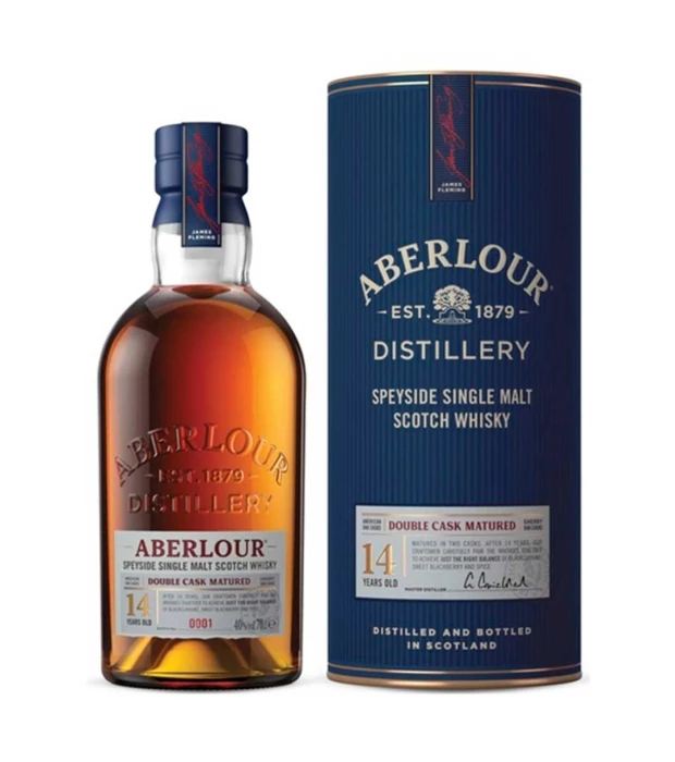 Віскі Aberlour 14 років витримки у коробці 0,7л 40%