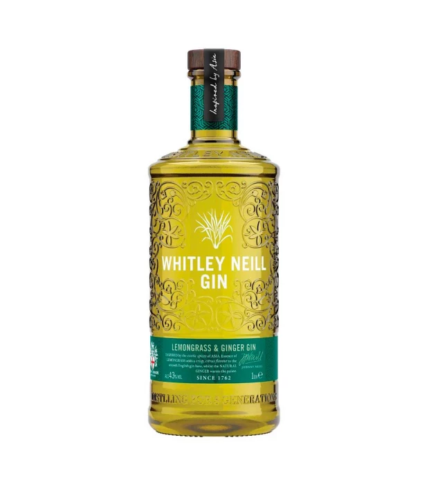 Джин Whitley Neill Lemongrass & Ginger 0,7л 41,3%