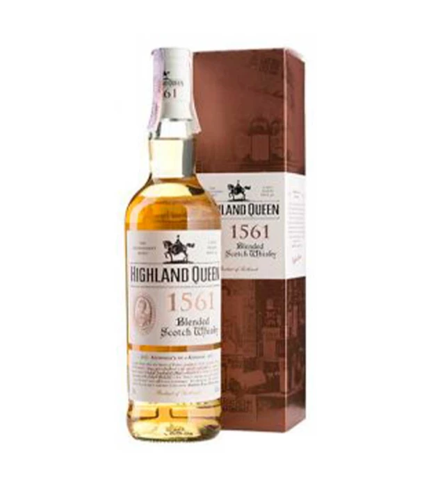 Віскі бленд Highland Queen 1561 в подарочной коробке 0,7л 40%