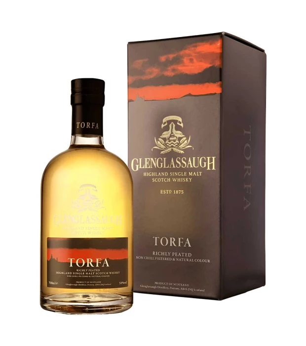 Віскі Glenglassaugh Torfa у подарунковій коробці 0,7л 50%