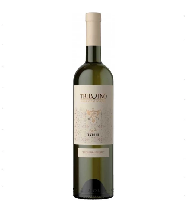Вино Tbilvino Tvishi біле напівсолодке 0,75л 11%