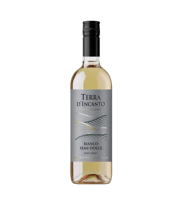 Вино Terra d'lncante Bianco Semi sweet полусладкое белое 0,75л 10,5%