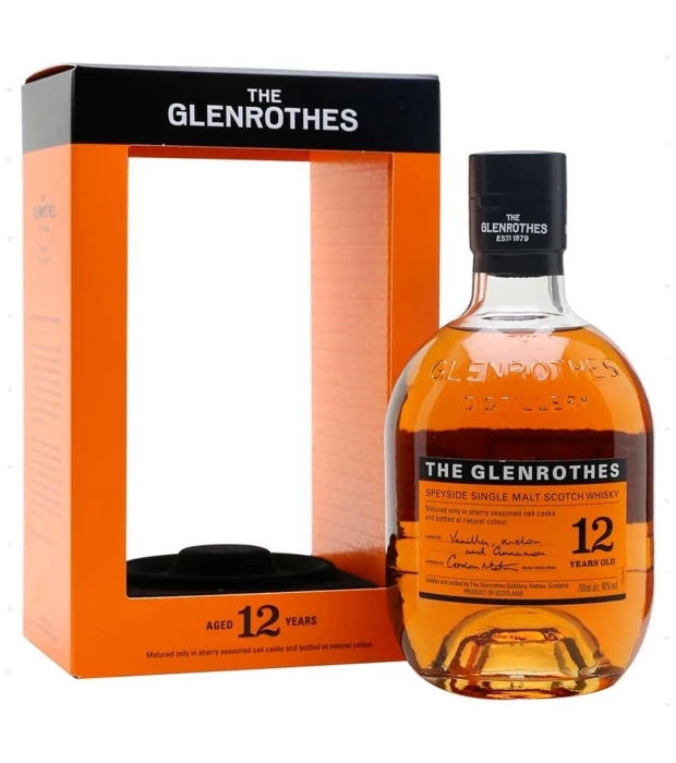 Віскі The Glenrothes 12 років витримки 0,7л 40%