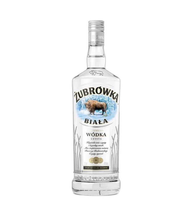 Горілка Zubrowka Biala 1 л 40%