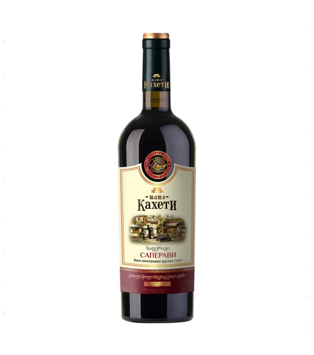 Вино Шато Кахеті Сапераві сухе червоне 0,75 л 10-13,5%