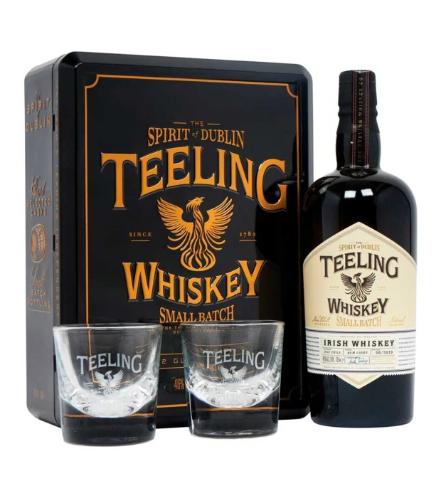 Виски Teeling Small Batch Irish Whiske 0,7л 46% + 2 бокала
