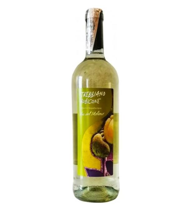 Вино Via del Molino Trebbiano Rubicone IGP біле сухе 0,75 л 11,5%