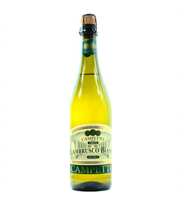 Вино игристое Schenk Italia Campetto Lambrusco Emilia Bianco белое полусладкое 0,75л 8%
