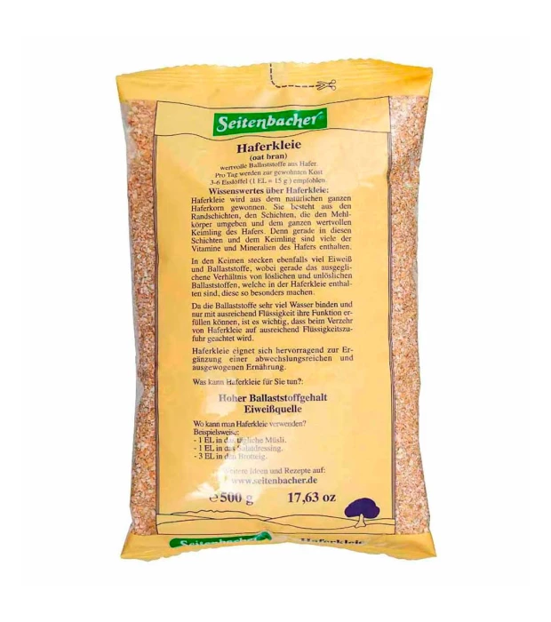 Отруби овсяные Seitenbacher 500 г