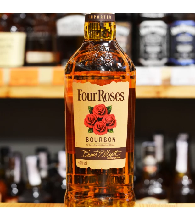 Бурбон Four Roses 0,7 л 40% + 2 бокала купить