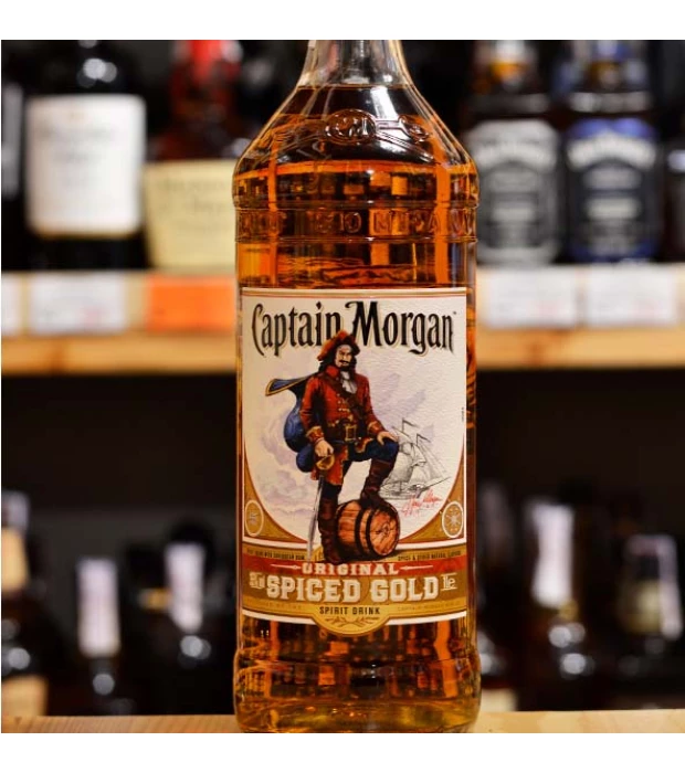 Ромовый напиток Captain Morgan Spiced Gold 0,5л 35% купить