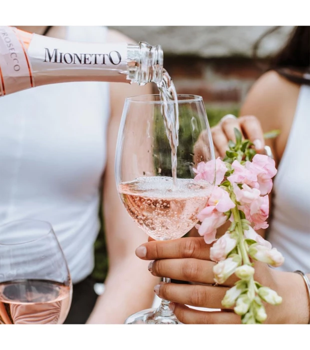 Вино ігристе Mionetto Prosecco Rose D. O. C Millesimato рожеве екстрасухе 0,75 л 11% купити