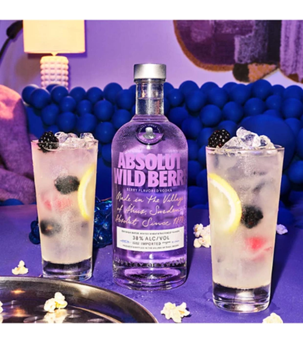 Водка Absolut Wild Berri 0,7л 38% купить