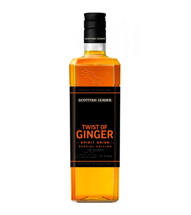 Виски Scottish Leader Twist of ginger 0,7 л 35%