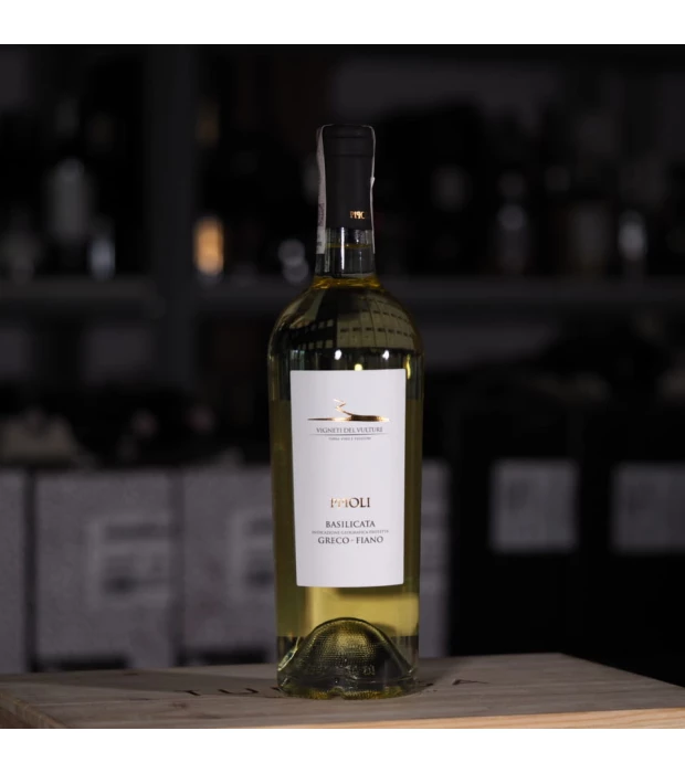 Вино Pipoli Greco Fiano Basilicata IGP біле сухе 0,75л 12% купити