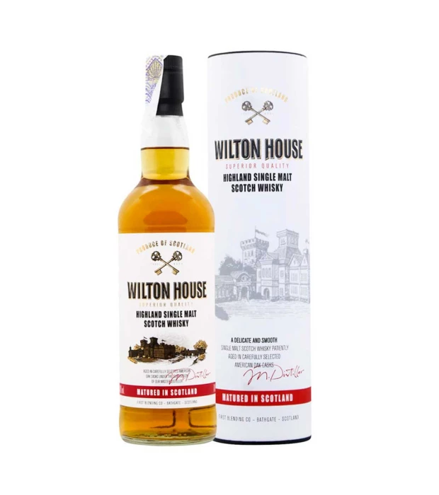 Віскі Wilton House Single Malt Шотландське 0,7л 40%