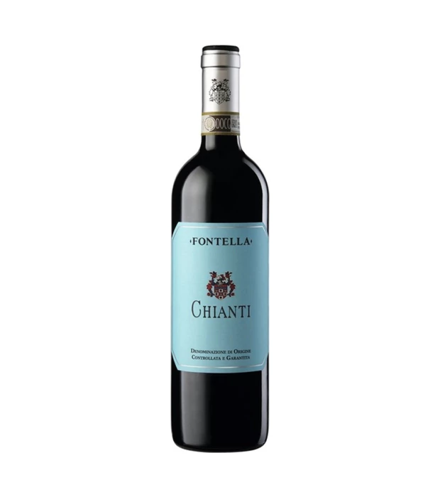 Вино Fontella Chianti червоне сухе 0,75л 12%