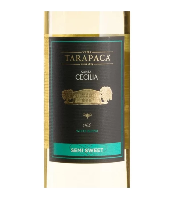 Вино Tarapaca Santa Cecilia Semi Sweet White белое полусладкое 0,75л 10,5% купить