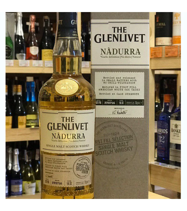 Виски The Glenlivet Nadurra First Fill 0,7л 59,1% в коробке купить