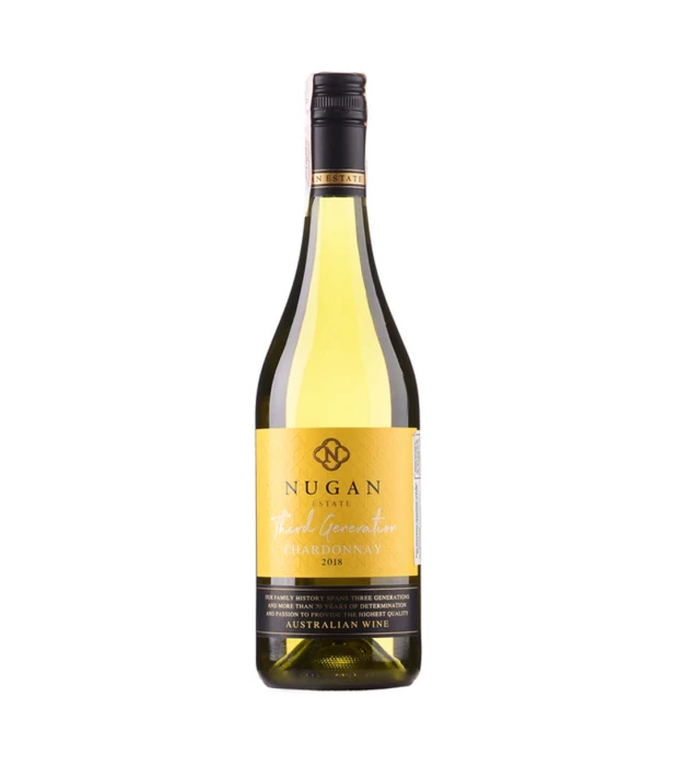 Вино Nugan Estate Chardonnay Third Generation сухое белое 0,75л 13%