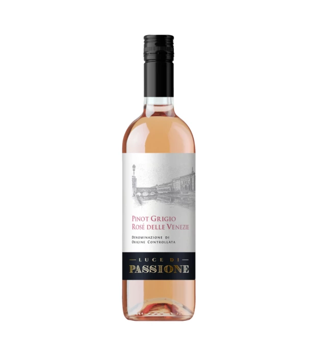 Вино Luce di Passione Pinot Grigio Rose сухое розовое 0,75л 12%