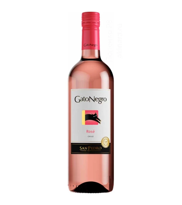 Вино Gato Negro Rose рожеве сухе 0,75л 13,4%