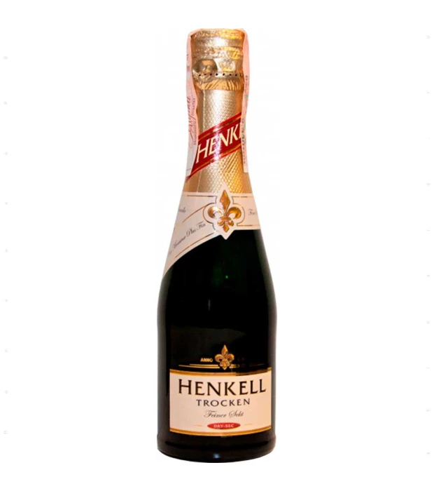 Вино игристое Henkell Trocken белое сухое 0,2л 11,5%