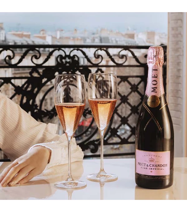 Шампанське Moet & Chandon Rose Imperial сухе рожеве 0,2 л 12% в Україні