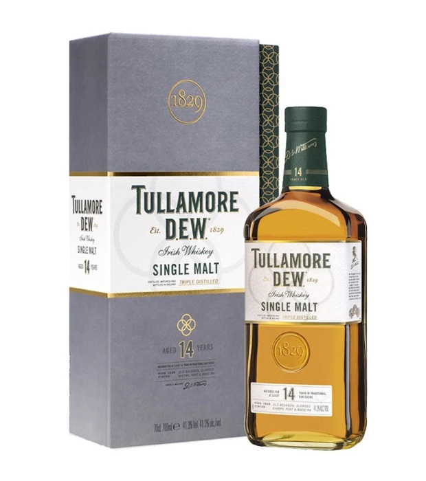 Віскі односолодовий Tullamore Dew 14 yo Single Malt 0,7 л 41,30%