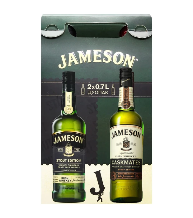 Виски Jameson Дуопак 0,7 + Caskmates Stout 0,7л 40%
