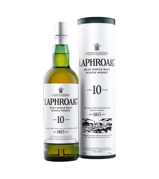 Виски Laphroaig 10 лет выдержки 0,7 л 40%