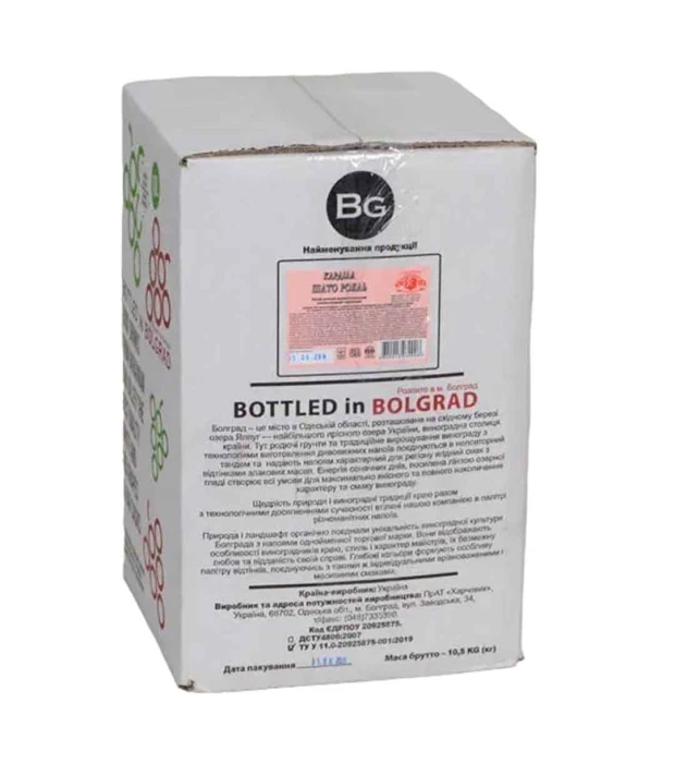 Напиток винный Болград Кардиал Шато Рояль красный 10л 9-12%