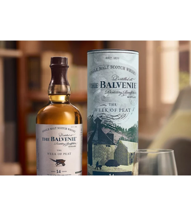 Виски односолодовый Balvenie 14 yo Week of Peat 0,7л 48,3% купить
