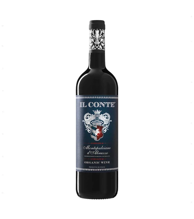 Вино MareMagnum Montepulciano d'Abruzzo Il Conte Organic червоне сухе 0,75л 13,5%