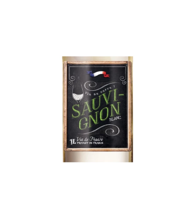 Вино Grand Restaurant Chic Sauvignon Blanc біле сухе 1л 11,5% купити