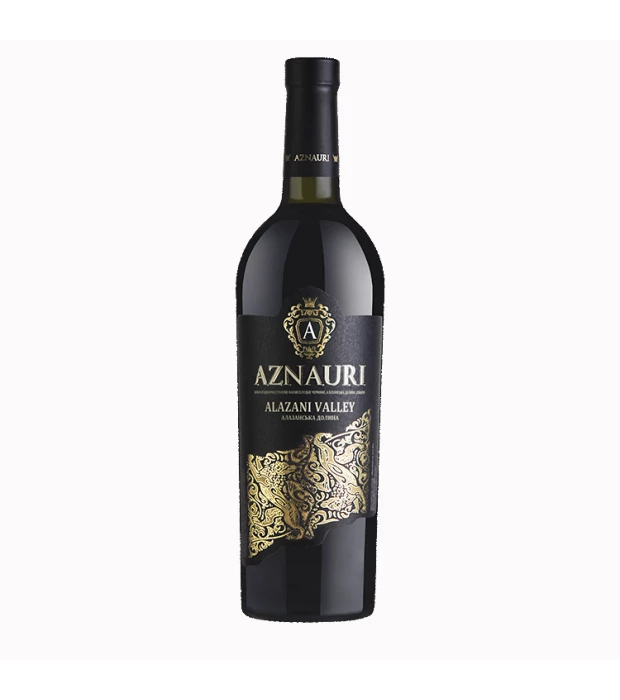 Вино Aznauri Alazani Valley столовое полусладкое красное 0,75л 9-13%