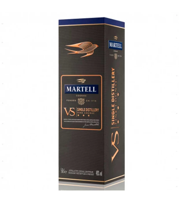 Коньяк Martell VS у коробці 0,5л 40%
