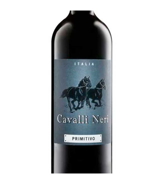 Вино Cavalli Neri Primitivo Puglia IGT 2015 красное сухое 0,75л 13,5% купить