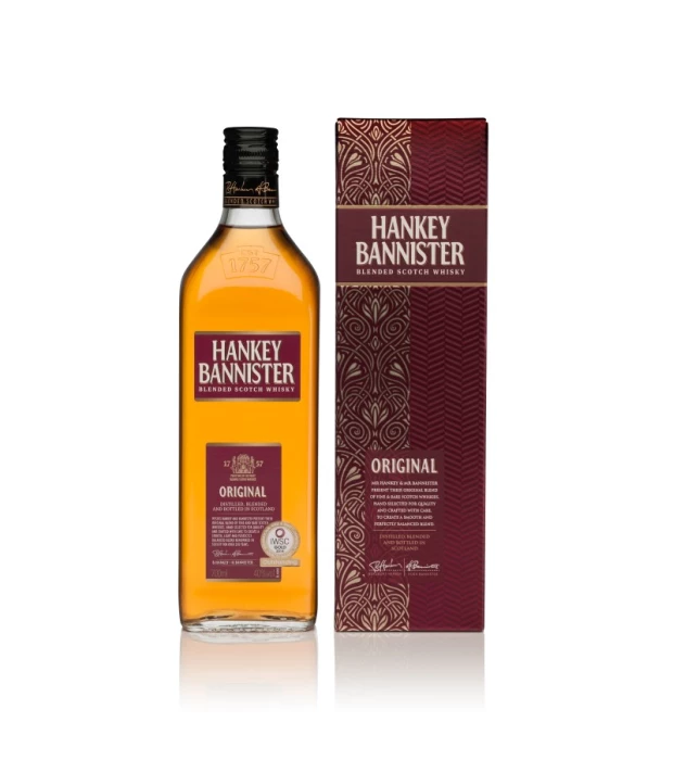 Виски Hankey Bannister Original в подарочной коробке 0,7л 40%