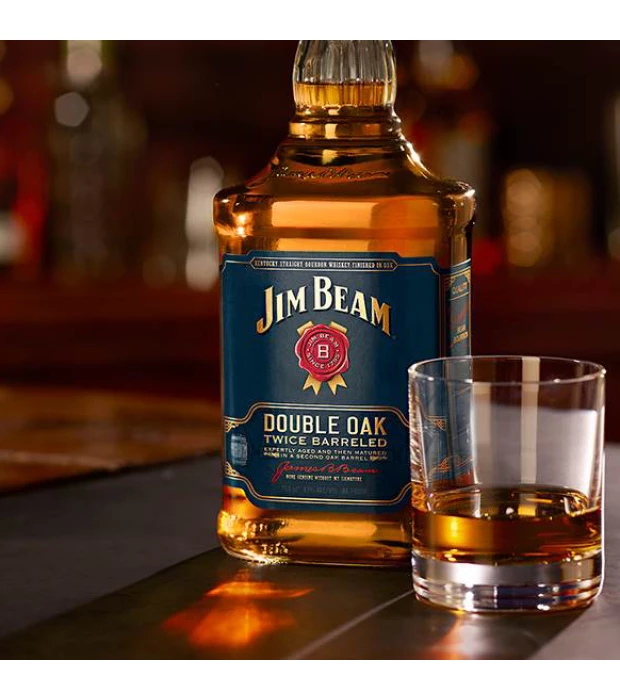 Віскі Jim Beam Double Oak 4 - 5 років витримки 0,7 л 43% купити