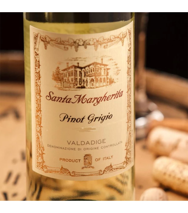 Вино Santa Margherita Pinot Grigio DOC белое сухое 0,75л 12% купить