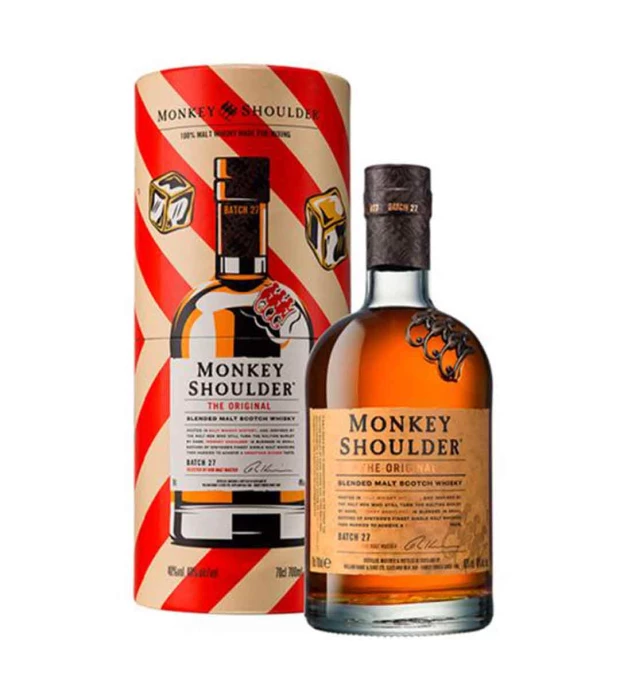 Виски Monkey Shoulder 0,7л 40% в тубусе