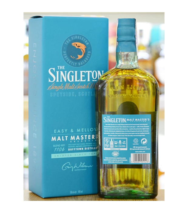 Виски The Singleton of Dufftown 12 лет 0,7л 40% в коробке купить