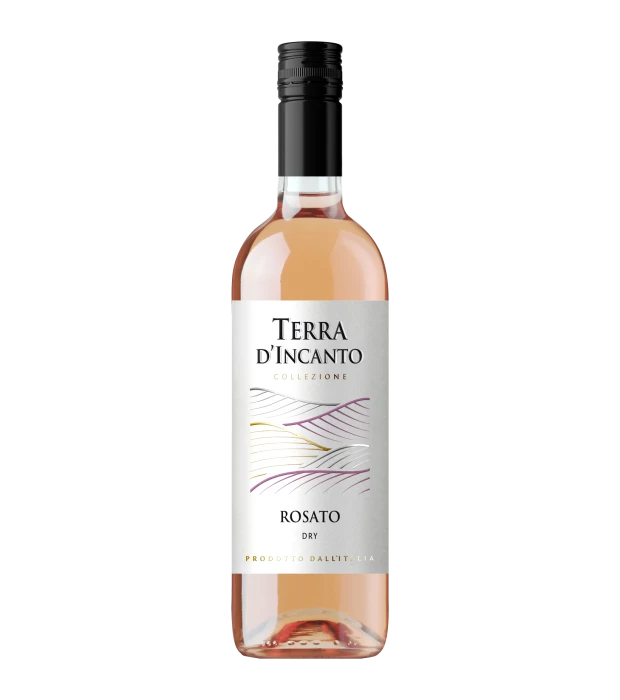 Вино Terra d'Incante Rosato розовое сухое 0,75л 10,5%