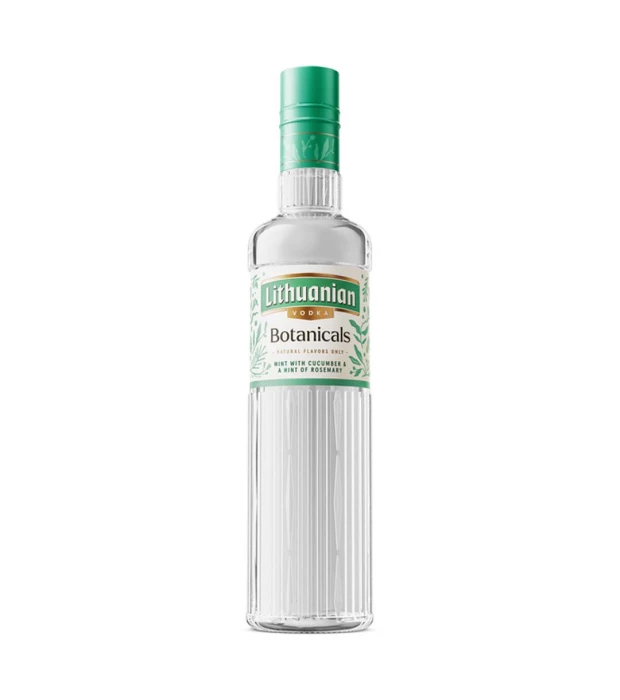 Водка Lithuanian Botanikals Mint Cucumber&amp;Rosemary 0.5л 38%