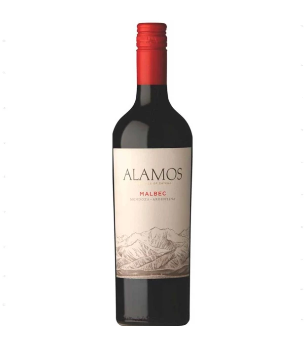 Вино Alamos Malbec красное сухое 0,75л 13,5%
