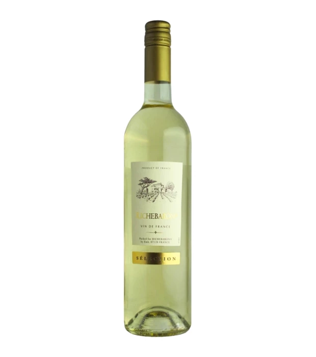 Вино Uvica Richebaron сухе біле 0,75 л 11,5%