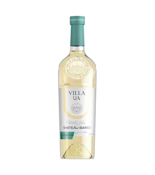 Вино Villa UA Shateau Baron біле напівсолодке 0,75л 10-13%