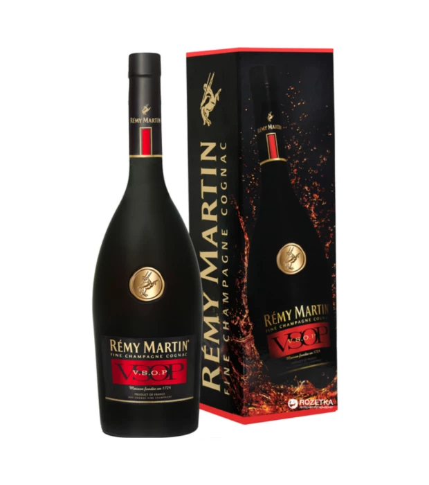 Коньяк Remy Martin VSOP 1л 40% в подарочной упаковке
